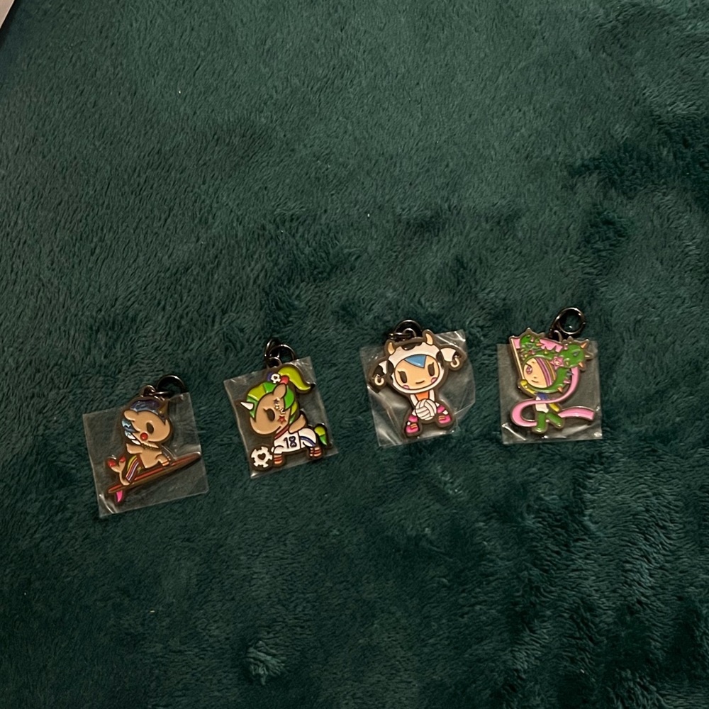 Brand new Tokidoki Zipper pull